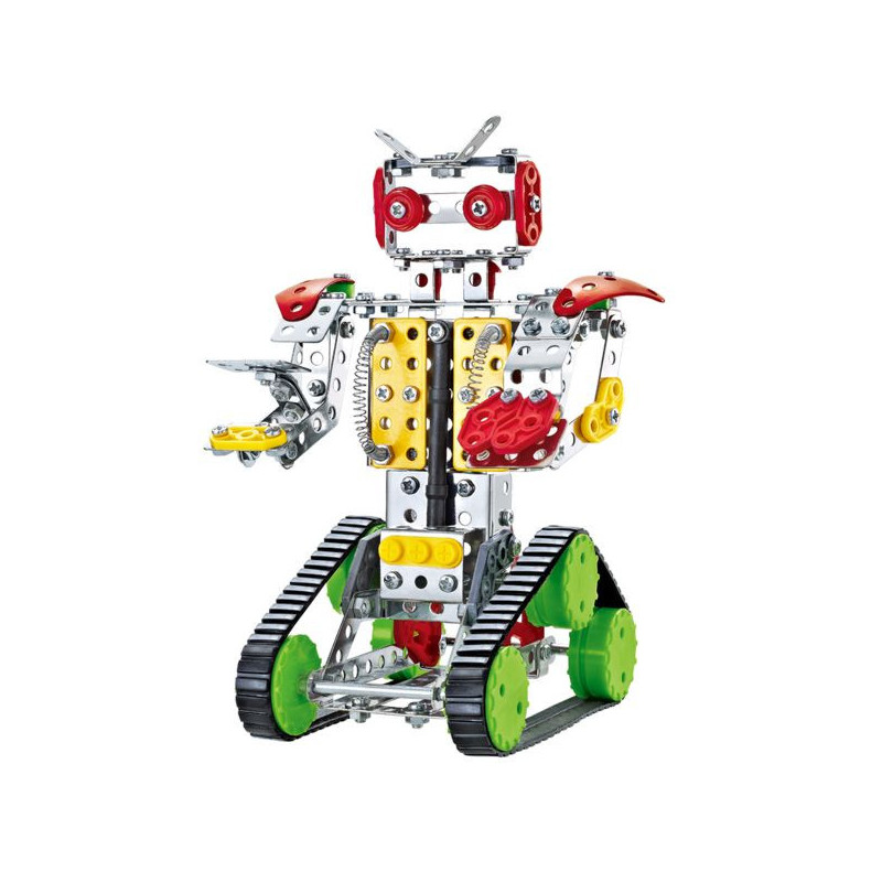 Imagen mecano metal 262 piezas robot