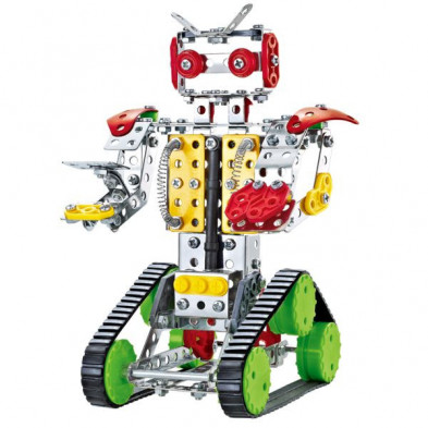 Imagen mecano metal 262 piezas robot