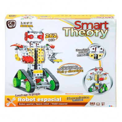 imagen 1 de mecano metal 262 piezas robot