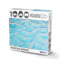 Imagen puzle mascarillas 1000 piezas 68x48