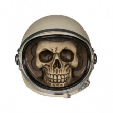 Imagen hucha calavera casco astronauta 17x17cm
