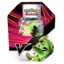 Imagen lata luchadores v tyranitar v jcc pokemon