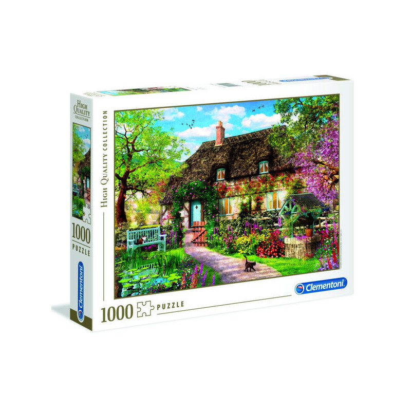 Imagen puzzle clementoni hqc old cottage 1000 piezas