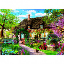 imagen 1 de puzzle clementoni hqc old cottage 1000 piezas