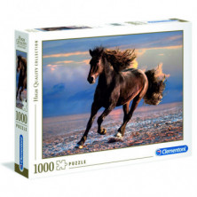 Imagen puzzle clementoni hqc free horse 1000 piezas