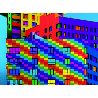 imagen 1 de puzzle colorboom squares 500 piezas