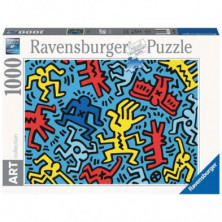 Imagen puzzle ravensburger keith haring 1000 piezas