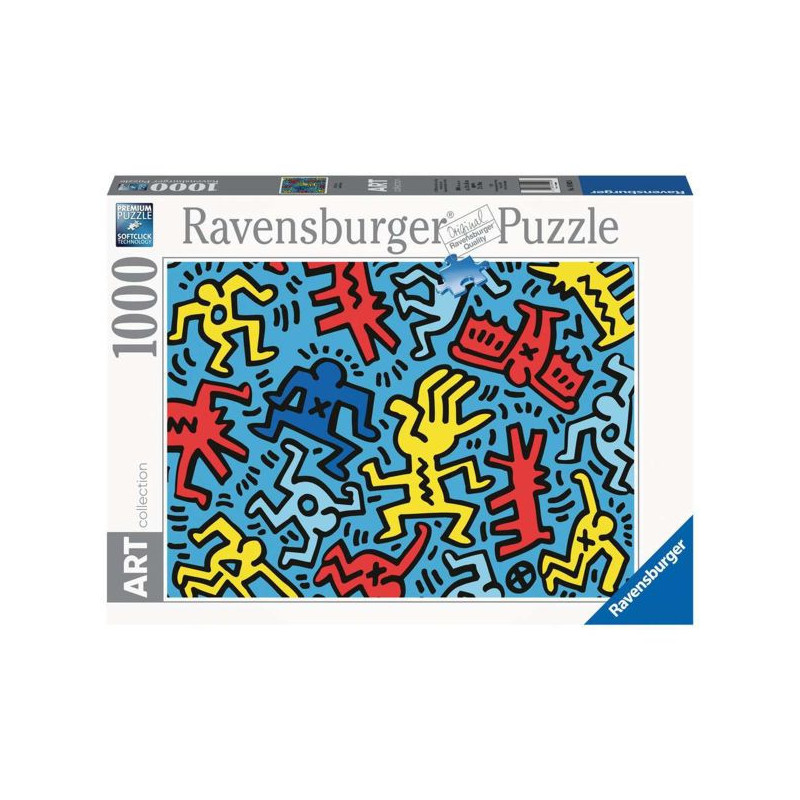 Imagen puzzle ravensburger keith haring 1000 piezas