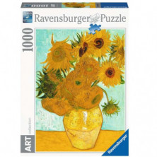 Imagen puzzle ravensburger van gogh los girasoles 1000 pi