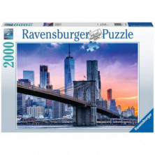 Imagen puzzle ravensburger de brooklyn a manhattan 2000 p
