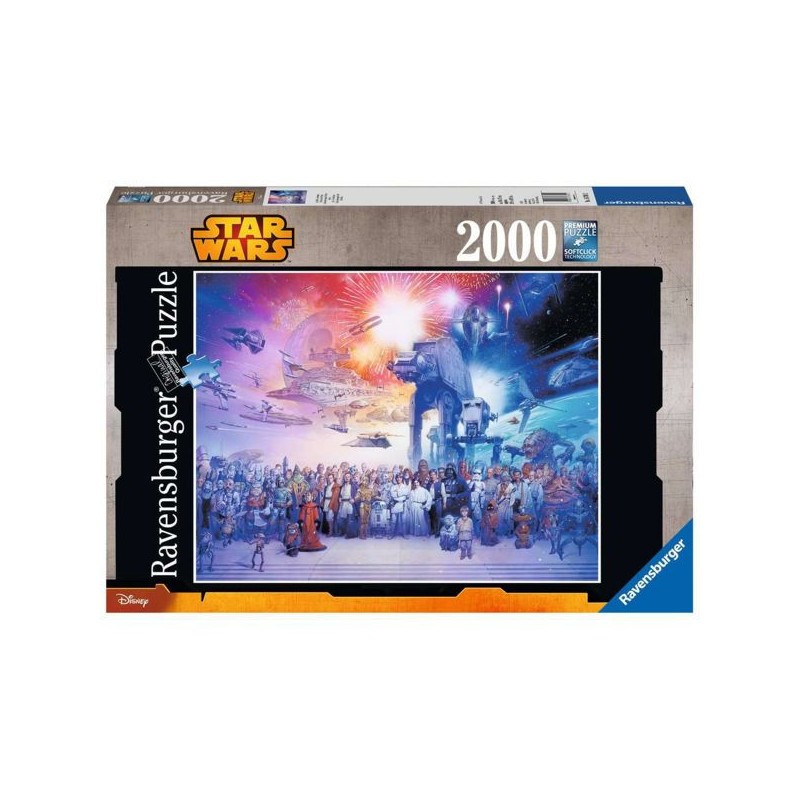 Puzzle Ravensburger Universo Star Wars 2000 Piezas Explora la