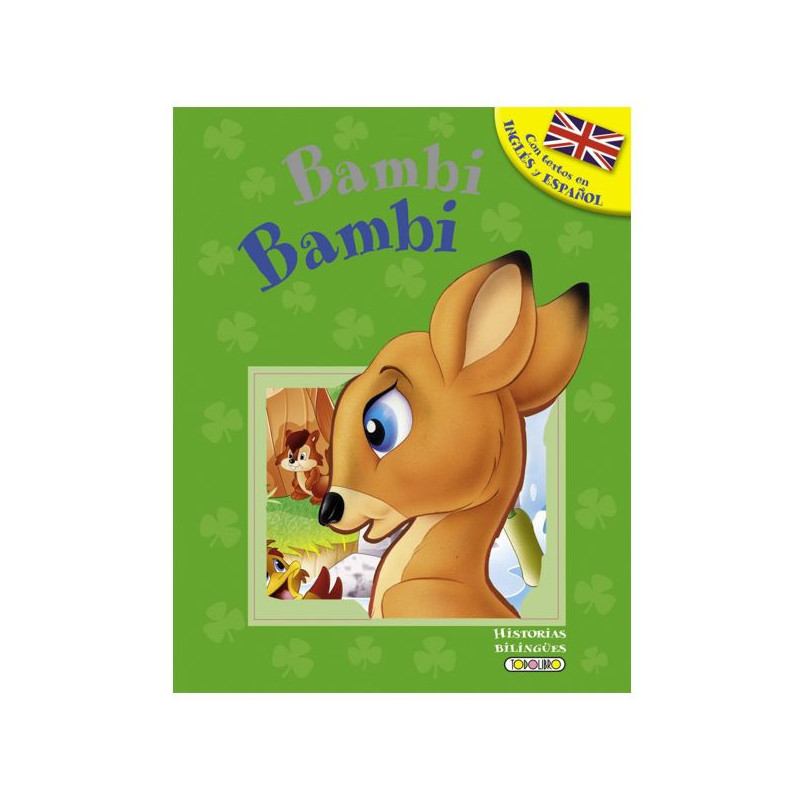 Imagen libro bilingüe bambi
