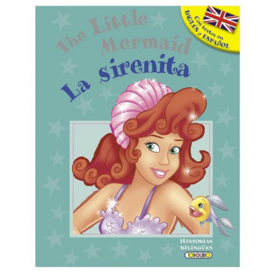 Imagen libro bilingüe la sirenita