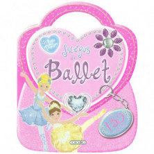 Imagen libro de pegatinas little princess ballet