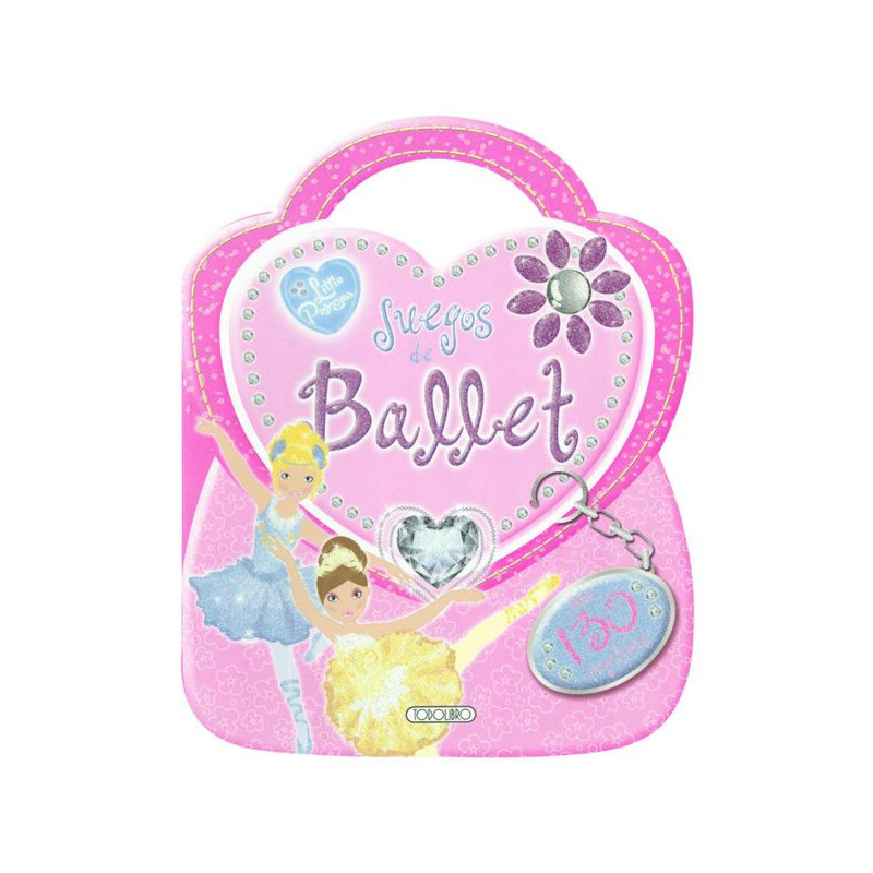 Imagen libro de pegatinas little princess ballet