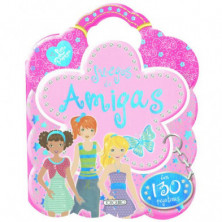 LIBRO DE PEGATINAS LITTLE PRINCESS AMIGAS