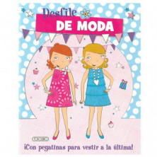 Imagen libro de pegatinas desfile de moda