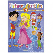 Imagen libro de pegatinas disfraces divertidos