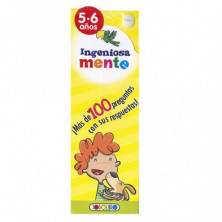 100 TARJETAS EDUCATIVAS INGENIOSA-MENTE 5-6 AÑOS