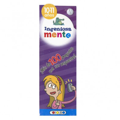 Imagen 100 tarjetas educativas ingeniosa-mente 10-11 años