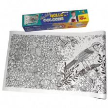 imagen 1 de rollo de papel para colorear mandalas