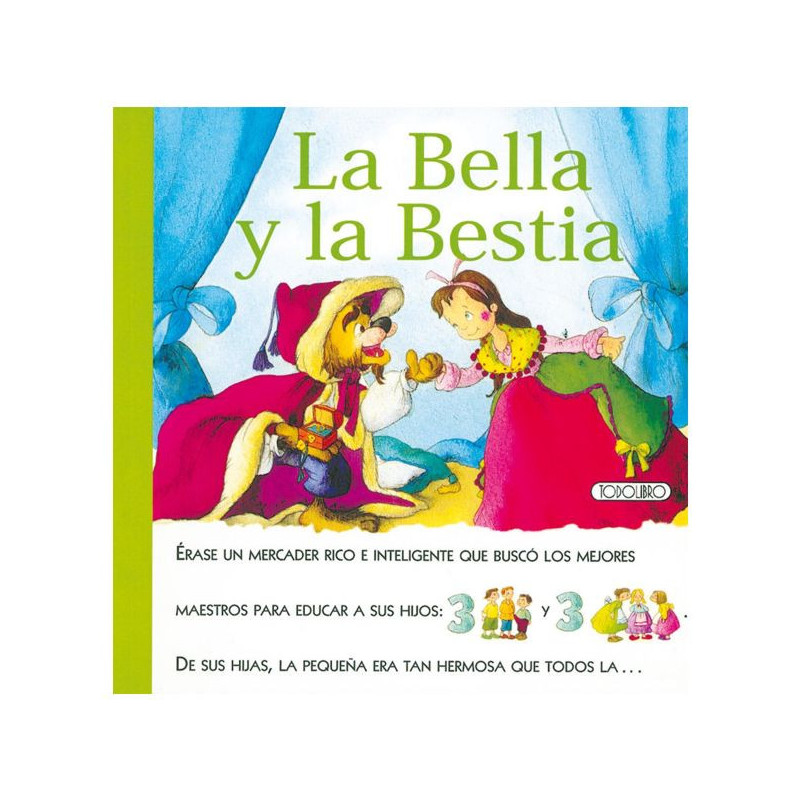 Imagen libro con pictogramas la bella y la bestia