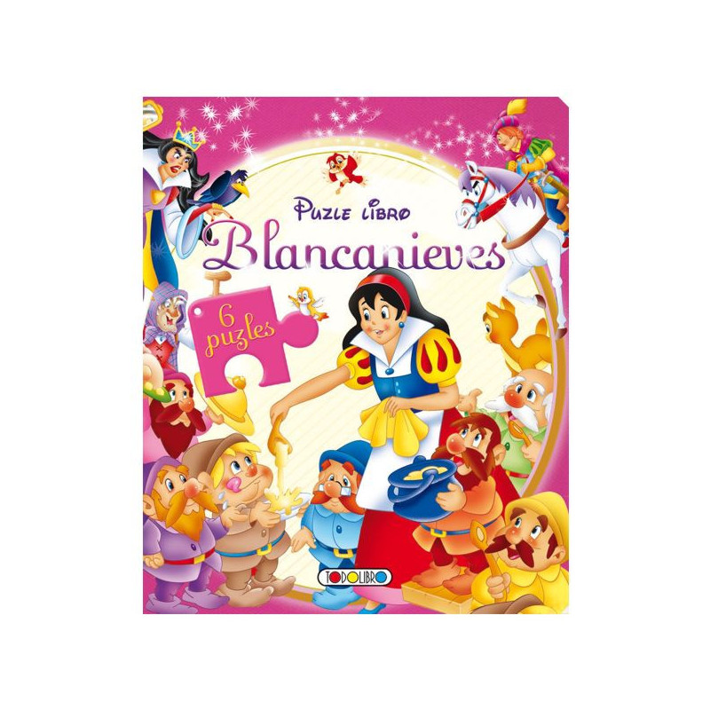 Imagen libro puzle blancanieves