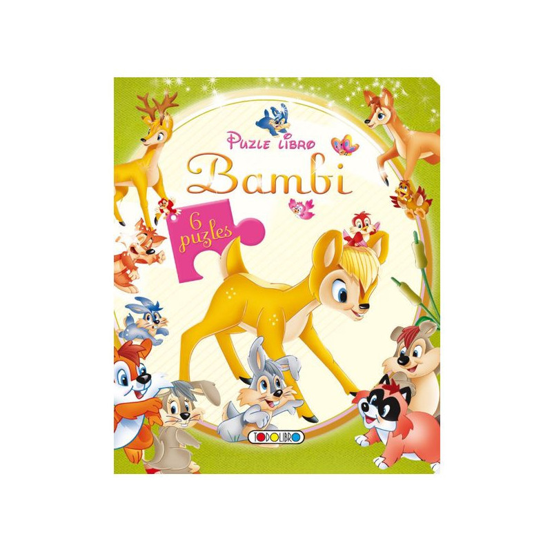 Imagen libro puzle bambi