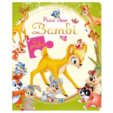 Imagen libro puzle bambi