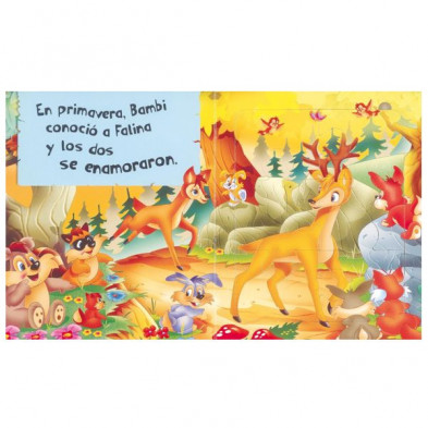 imagen 1 de libro puzle bambi
