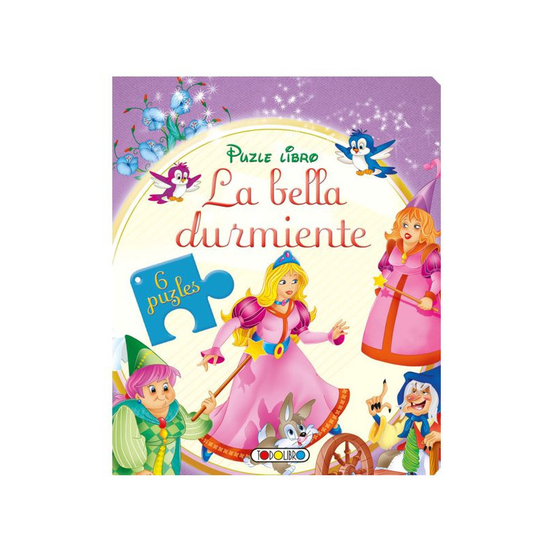 Imagen libro puzle la bella durmiente