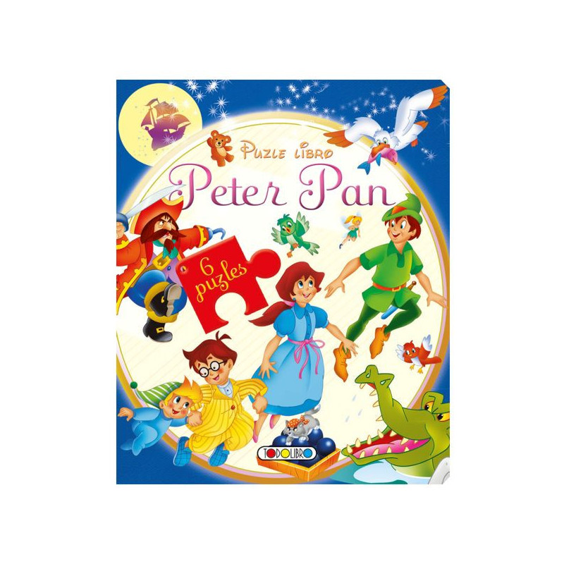 Imagen libro puzle peter pan