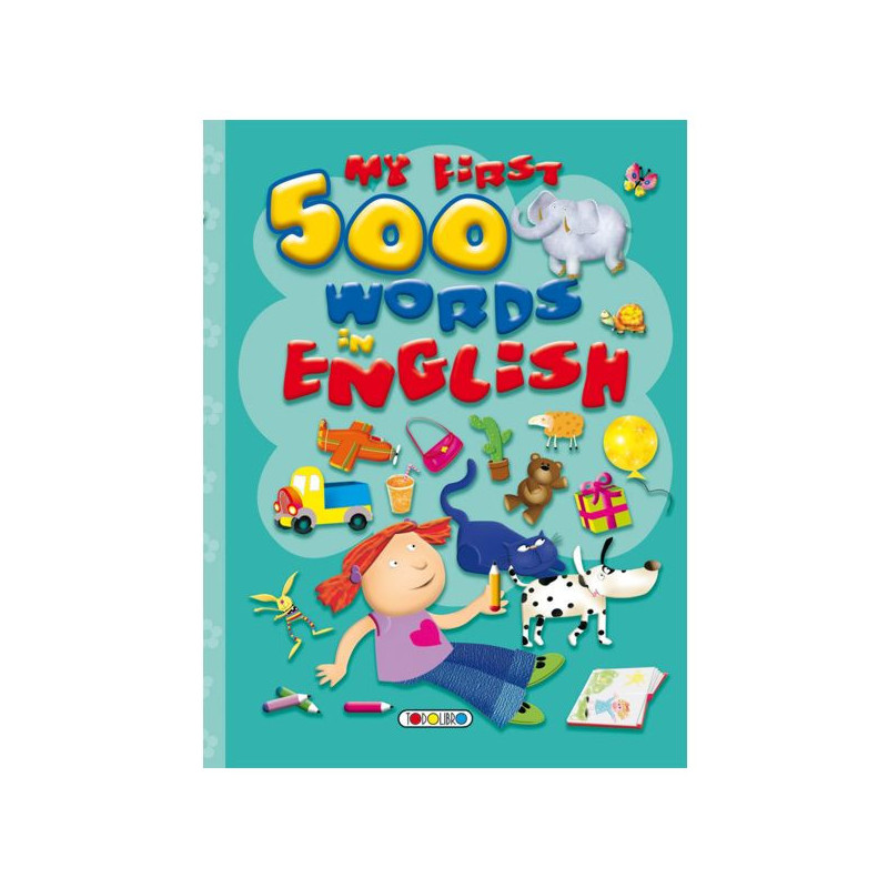 Imagen libro en inglés my first 500 words in english