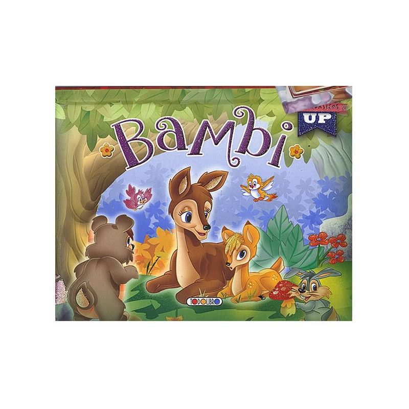 Imagen libro miniclásicos pop up - bambi