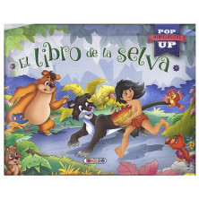 Imagen libro miniclásicos pop up - el libro de la selva