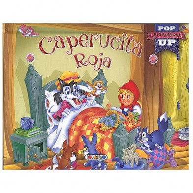 Imagen libro miniclásicos pop up - caperucita roja