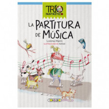 Imagen libro el trío fantástico - la partitura de música