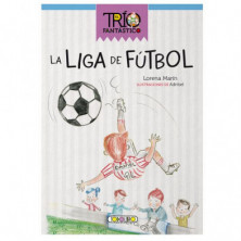 Imagen libro el trío fantástico - la liga de fútbol