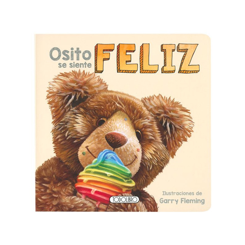 Imagen libro osito se siente feliz