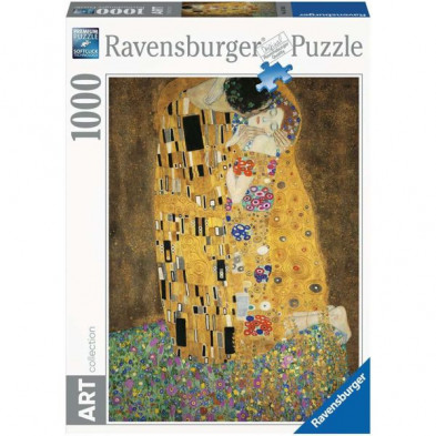 Imagen puzzle ravensburger gustav klimt el beso 1000 piez