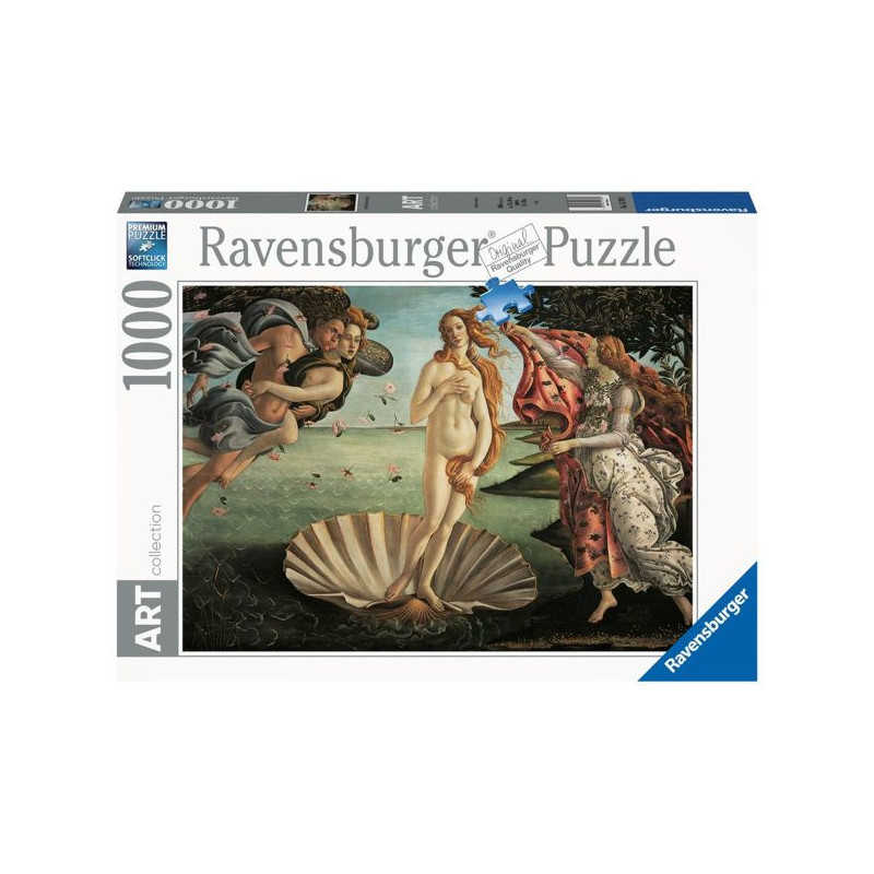 Imagen puzzle ravens botticelli nacimiento venus 1000 pie