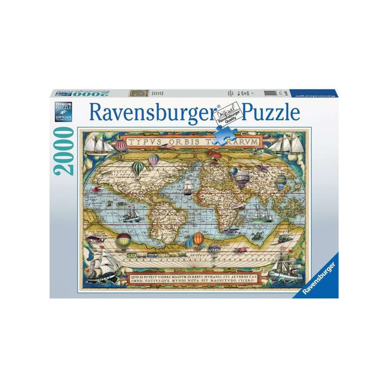 Imagen puzzle ravensburger alrededor del mundo 2000 pieza