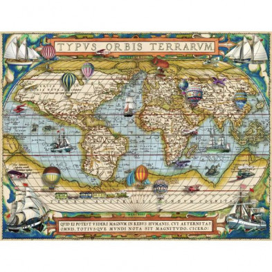 imagen 1 de puzzle ravensburger alrededor del mundo 2000 pieza