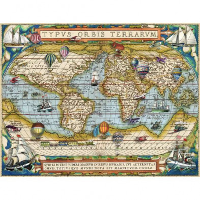 Puzzle Ravensburger Alrededor del Mundo: Desafío Visual de 2000