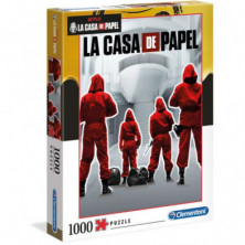 Imagen puzzle clementoni la casa de papel 1000 piezas