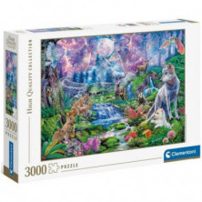 Imagen puzzle clementoni hqc moonlit wild 3000 piezas