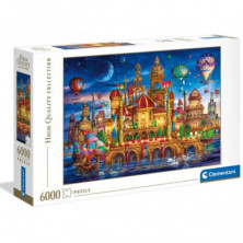 Imagen puzzle clementoni hqc downtown 6000 piezas