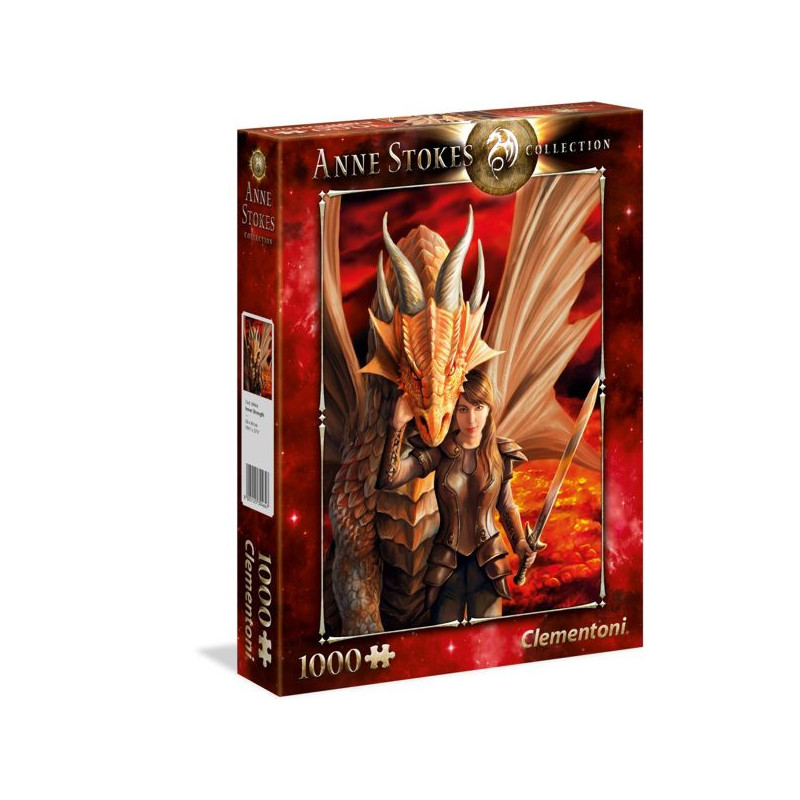 Imagen puzzle clementoni inner strenght anne stokes 1000