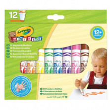 CRAYOLA 12 ROTULADORES LAVABLES MINI KIDS