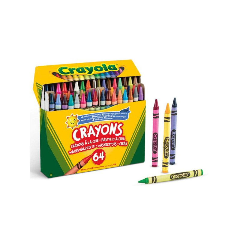 Imagen crayola 64 ceras multicolor